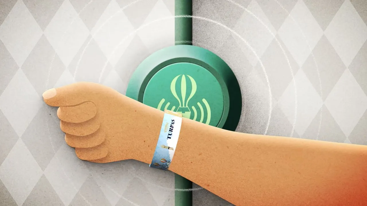 Tivoli – safety film with an animated hand and ride pass
