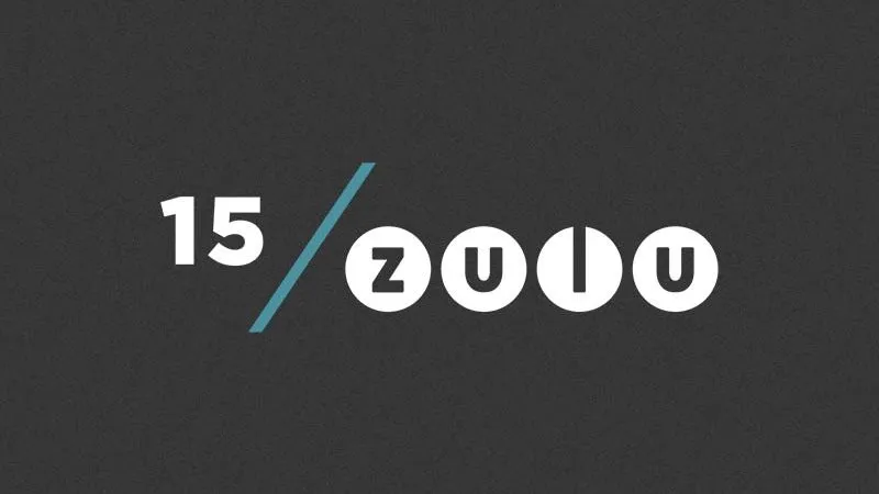TV 2 ZULU – 15th anniversary logo